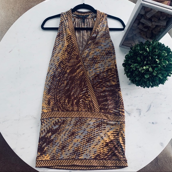 BCBG MaxAzria | Deep Plunge Cocktail Dress - Picture 2 of 8